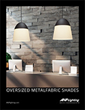 Oversized MetalFabric Shades.Cover